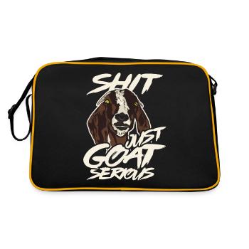 goat - Retro Bag - black/gold - Back