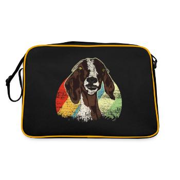 goat - Retro Bag - black/gold - Back
