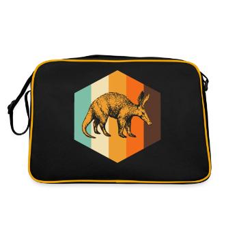 Fourmilier - Sac Retro - noir/or - Dos