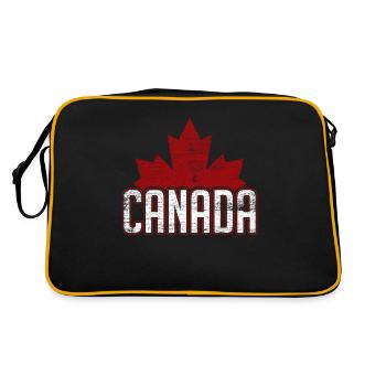 Nation canadienne - Sac Retro - noir/or - Dos