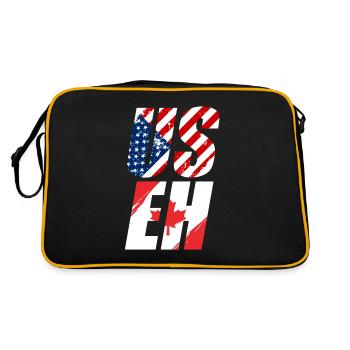 United States - Retro Bag - black/gold - Back