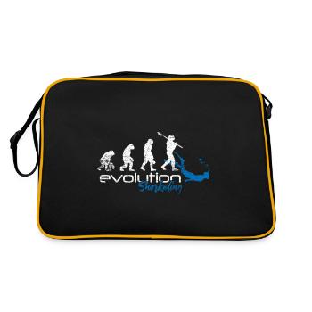 Plongée plongée avec tuba évolution récif de corail - Sac Retro - noir/or - Dos