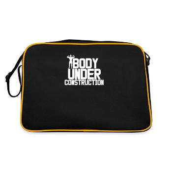 Fitness Studio - Retro Bag - black/gold - Back