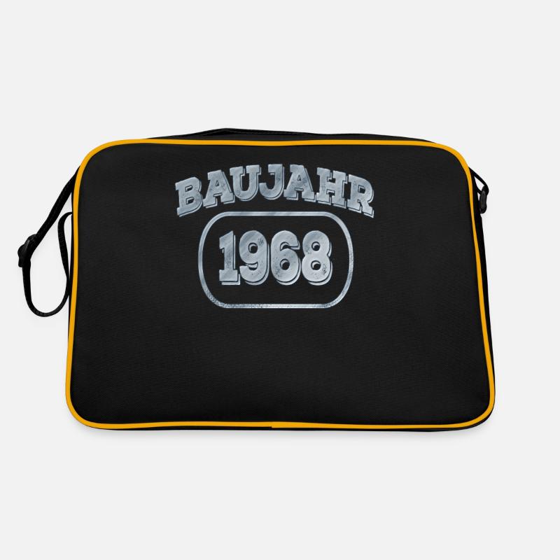 1968 cadeau d'anniversaire construit 52 ans Sac Retro