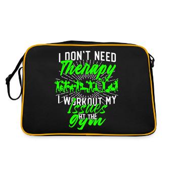 Gym - Retro Bag - black/gold - Back