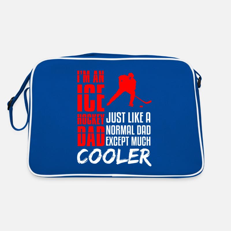 Ice Hockey Dad Retro Tasche