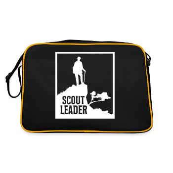 Scout Leader - Retro Bag - black/gold - Back