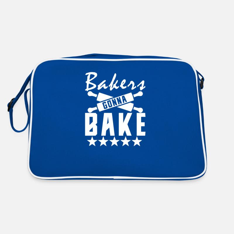 Bäckerei Backen Bäckerin Bäcker Baking Retro Tasche