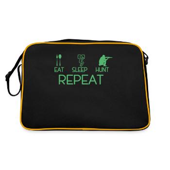 Terrain de chasse Chasseurs Chasse chasse chasse - Sac Retro - noir/or - Dos