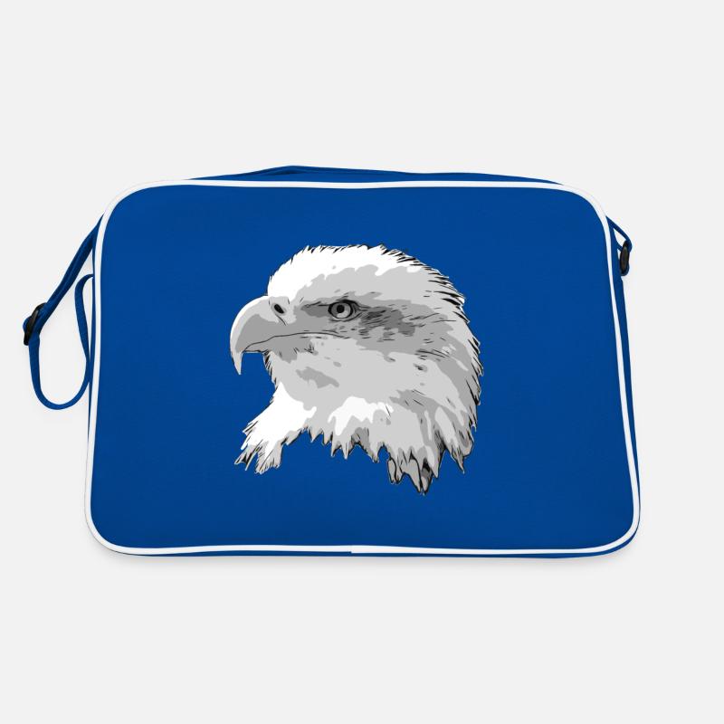 Adler Kopf Retro Tasche