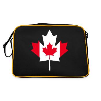 Maple Maple Leaf Canada - Retro Bag - black/gold - Back