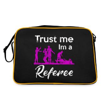 referee - Retro Bag - black/gold - Back