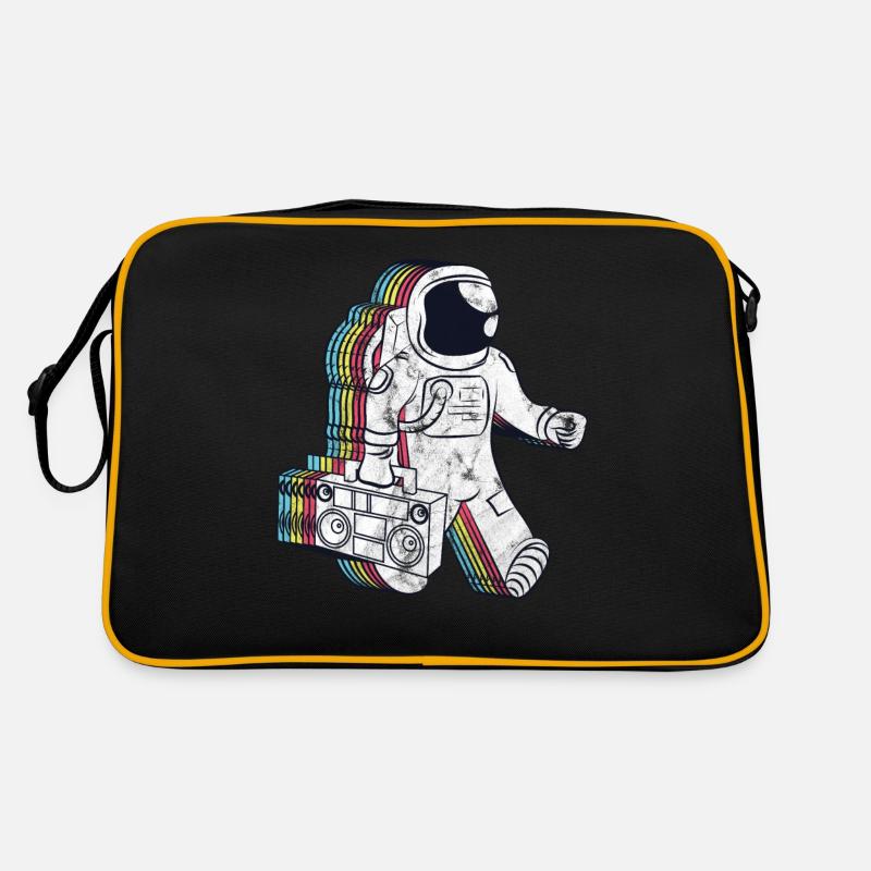 Astronaute Space Space Space Musique Hipster Sac Retro