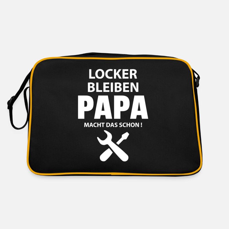 RESTEZ LOIN DADDY LE FAIT! Sac Retro