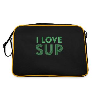SUP - Sac Retro - noir/or - Dos