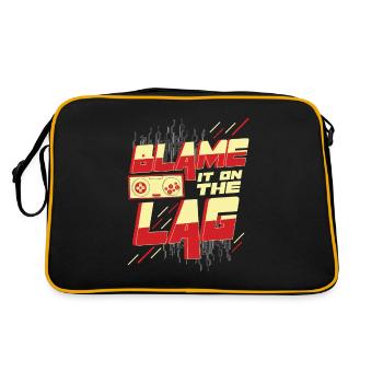 The Lag Gift Gamble Console PC Play cheat - Retro Bag - black/gold - Back