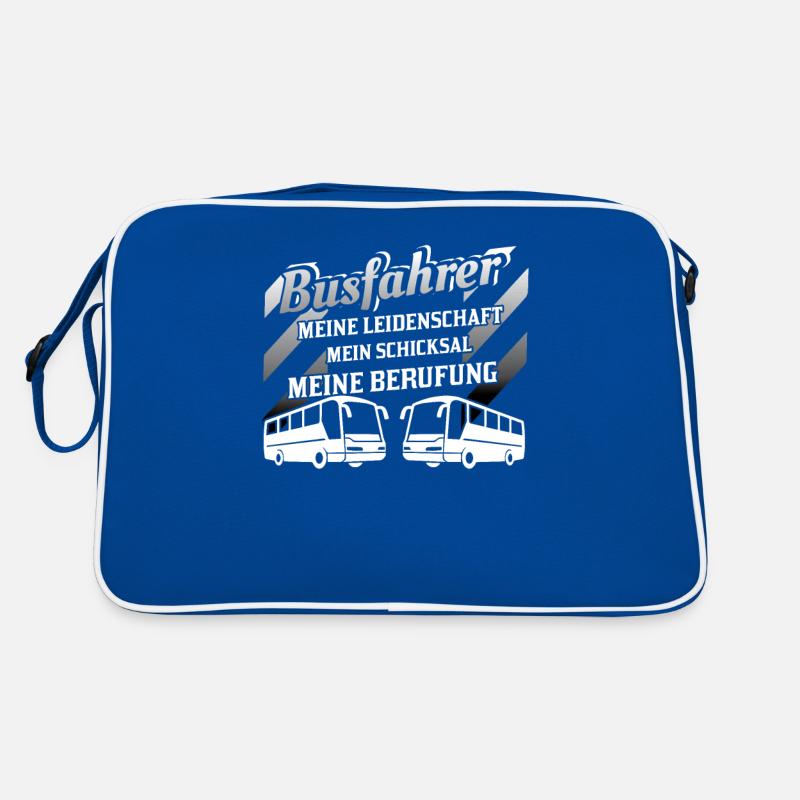Busfahrer Leidenschaft Schicksal Berufung Retro Tasche