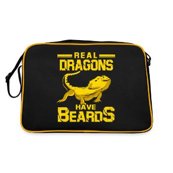 Bartagame - Sac Retro - noir/or - Dos