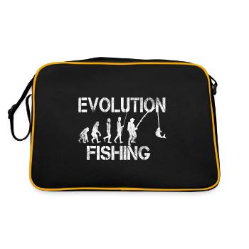 Fishing fishing fishing hooks Evolution - Retro Bag - black/gold - Back