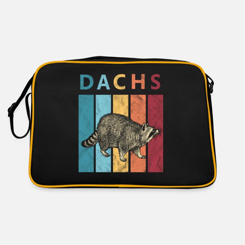 Dachs Retro Retro Tasche
