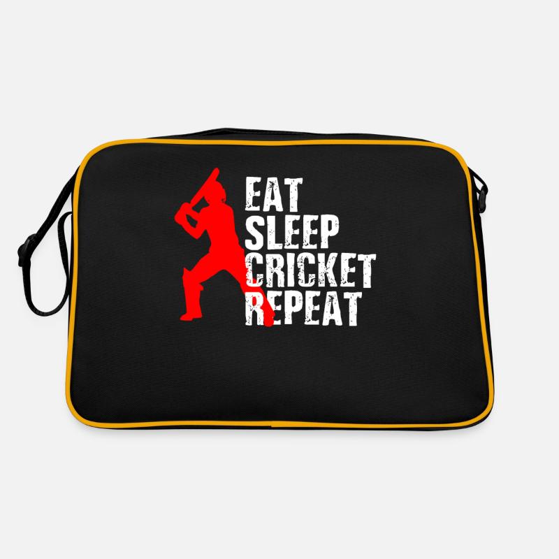 Cricket Cricket Cricket - Retro Bag - black/gold