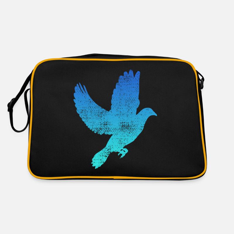 Colombe oiseau Colombe Sac Retro