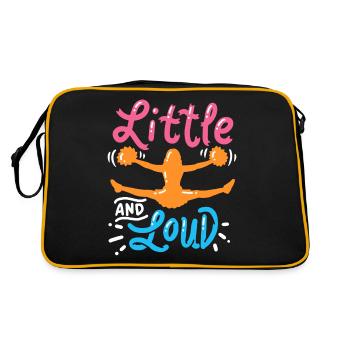 Cheerleader Cheerleader - Retro Tasche - Schwarz/Gold - Hinten