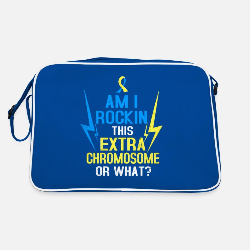 Down Syndrom Retro Tasche