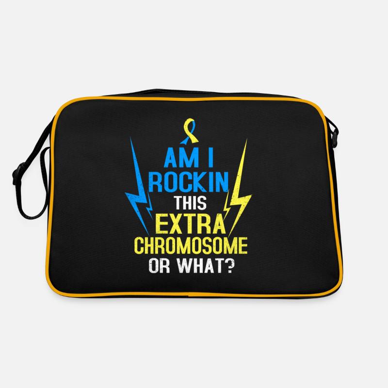 Down Syndrom Retro Tasche