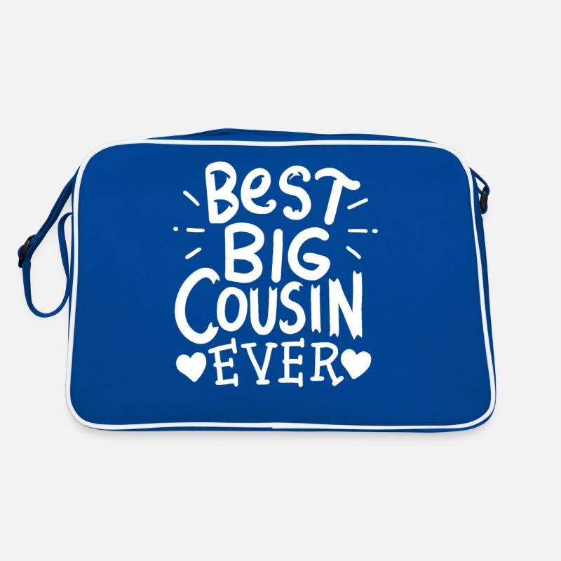 Großer Cousin Retro Tasche