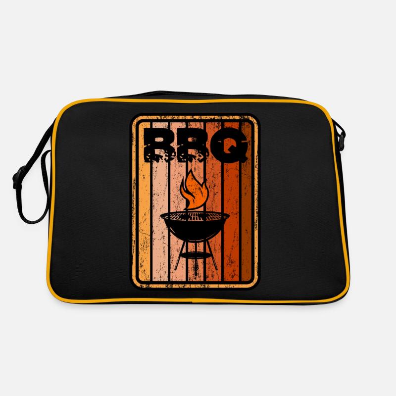 Signe de barbecue Sac Retro