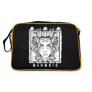 sirènes - Sac Retro - noir/or - Dos