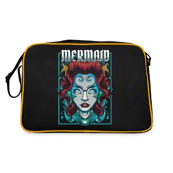 sirènes - Sac Retro - noir/or - Dos