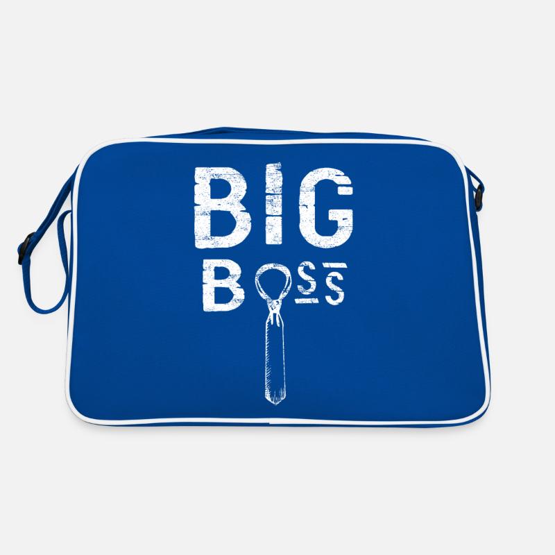 Chef d'équipe chef patron disant idée cadeau Sac Retro