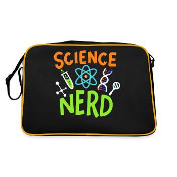 Science science science - Retro Bag - black/gold - Back