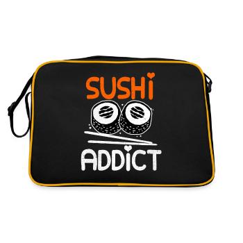 Sushi - Sac Retro - noir/or - Dos