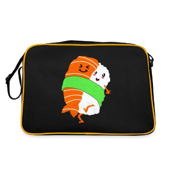 Sushi - Sac Retro - noir/or - Dos