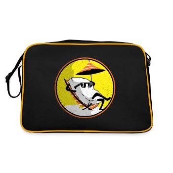Sushi - Sac Retro - noir/or - Dos