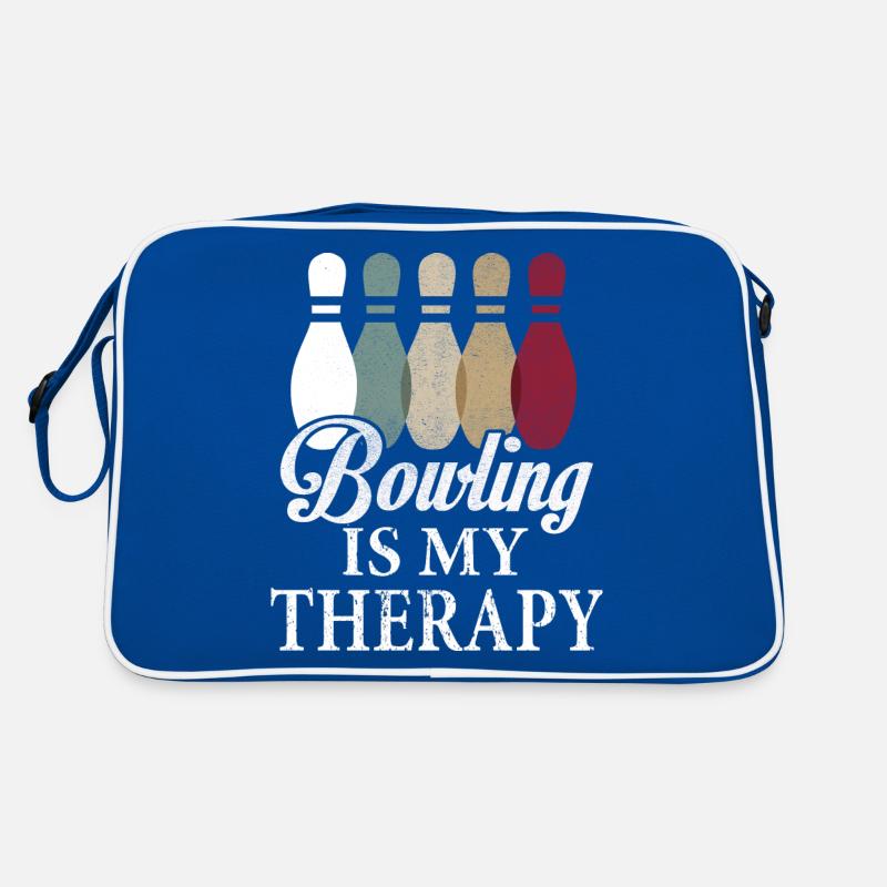 Bowling Bowling Bowling Bowling Retro Tasche