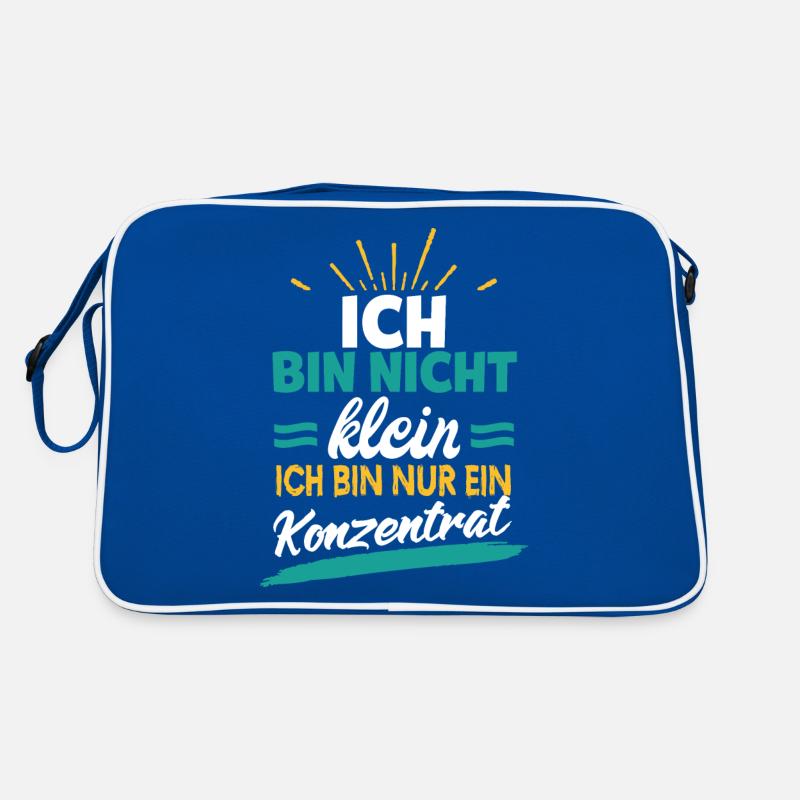 Say little - I'm not small I am Retro Bag