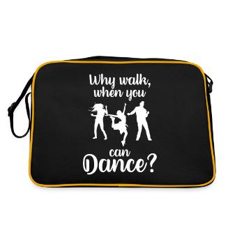 Danse Danse Professeur de danse Dance Dancing - Sac Retro - noir/or - Dos