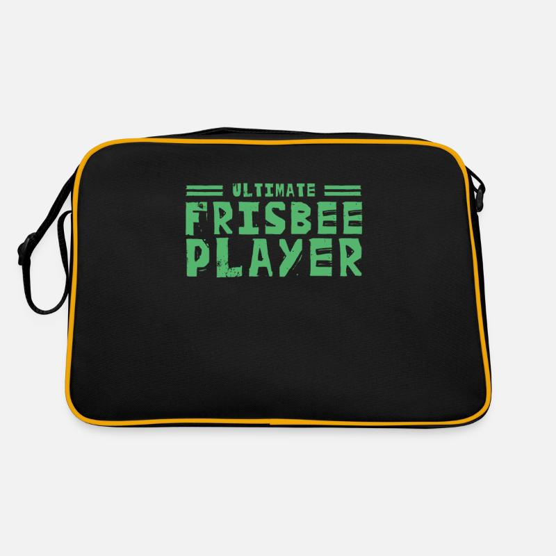 Frisbee Lancer Frisbee jeu Sac Retro
