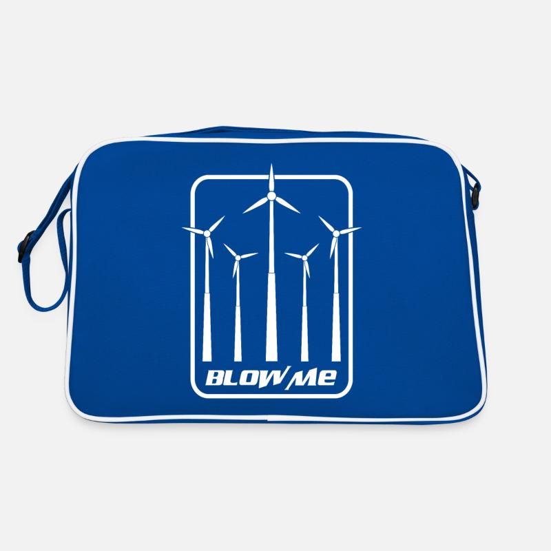 Wind Turbine Shirt - Windmill Gift Retro Bag