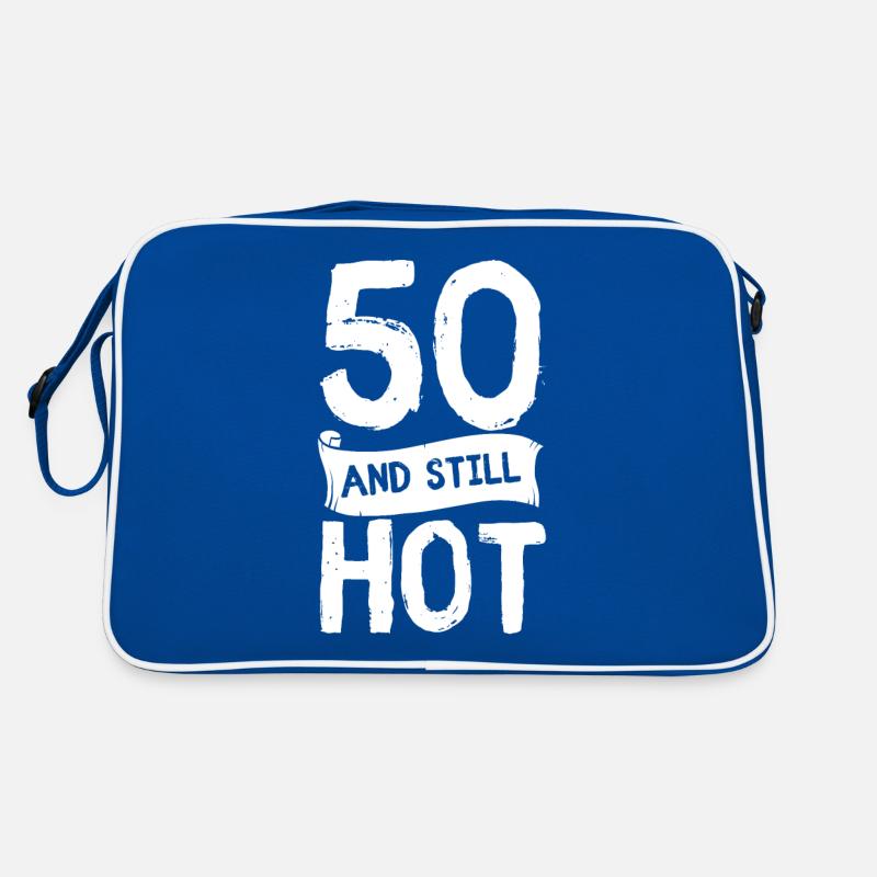 50 anniversaire 50 ans Cinquante Cadeau Chaud Sac Retro