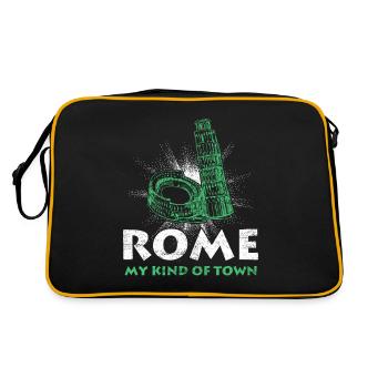 Rome - Sac Retro - noir/or - Dos