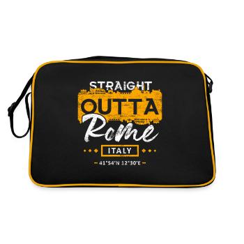 Rome - Sac Retro - noir/or - Dos