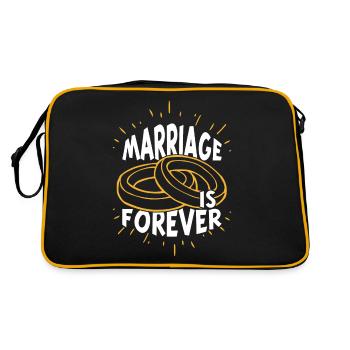proposition de mariage - Sac Retro - noir/or - Dos