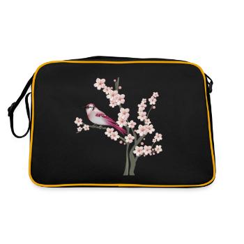spring - Retro Bag - black/gold - Back