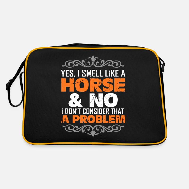 Equitation Hobby Idée cadeau pour les cavaliers Sac Retro