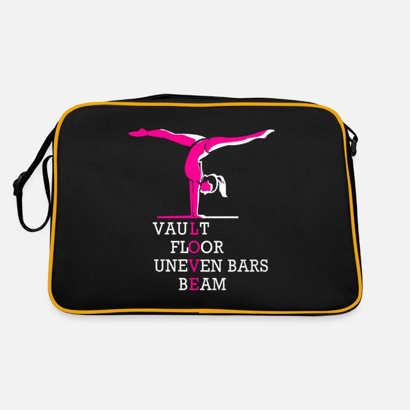 Gymnastik Retro Tasche